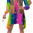 Size: Small #01233 Flower Girl 70's  Hippie Chick Adult Costume