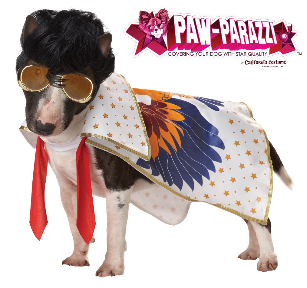 Elvis Rock N Roll Dog King Costume Size XSmall 20114