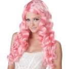#70568   Sweet Tart Pinkalicious Adult Costume Wig