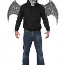 #60519 Skull Demon Tormenter Mask and Wings Costume Accessory #60519 Skull Demon Tormenter Mask and Wings Costume Accessory