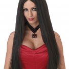 #70042  Dark Gothic Vampire Long Flowing Adult Costume Wig