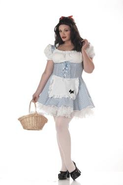 Plus Size: 1XL #01638  Dorothy Wizard of Oz Storybook Sweetheart Adult Costume
