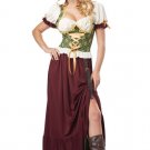 01254 Renaissance Wench Tavern Maiden Adult Costume 01254 Renaissance Wench Tavern Maiden Adult Costume