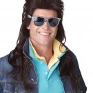 #70620 Tiger King  80's Rock Mullet  Adult Costume Wig