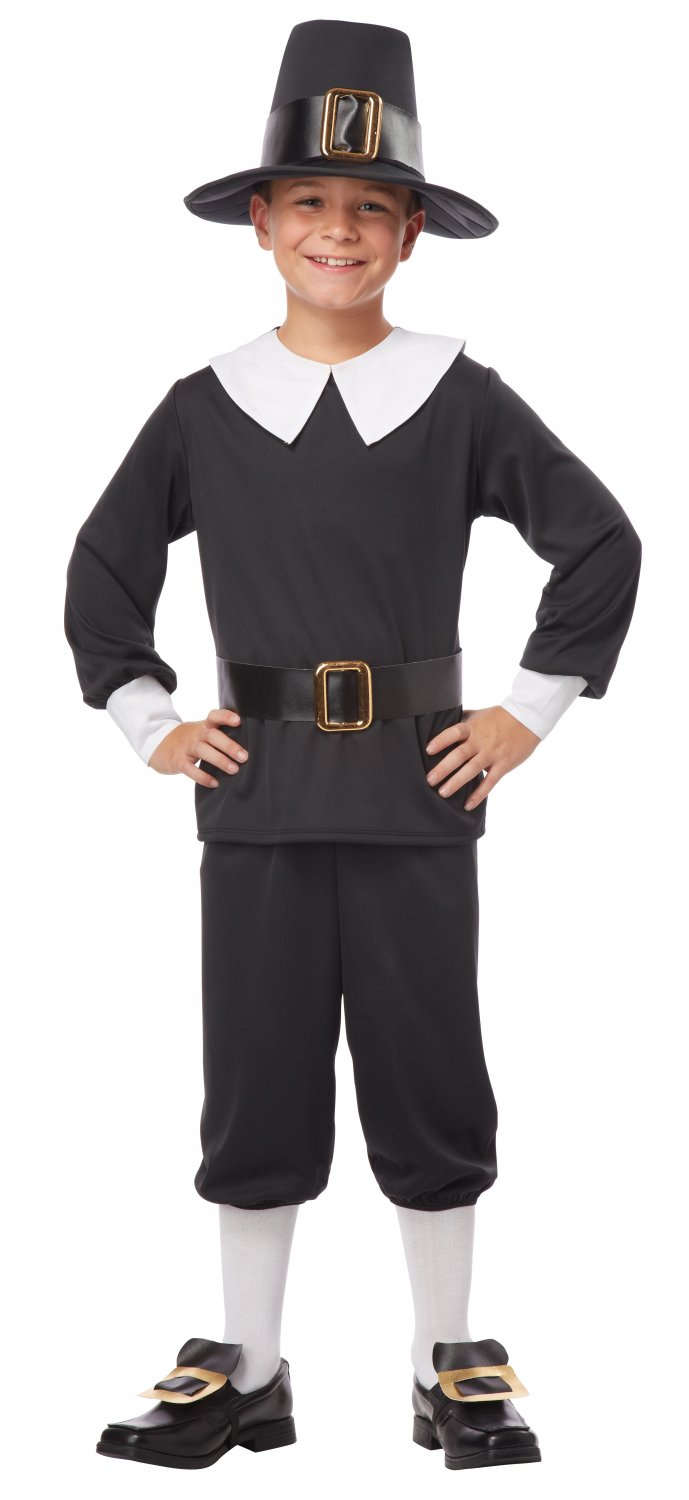 Size: Small #00424 Colonial Pilgrim Boy Thanksgiving Child Costume
