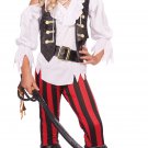 Size: Large #00450 Captain Sparrow Buccaneers Posh Pirate Child Costume