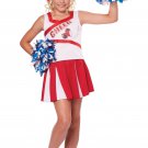 Size: X-Small #00456  U.S.A. Patriotic High School Cheerleader Child Costume