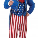Size: Medium #01309 Patriotic USA Uncle Sam Adult Costume Size: Medium #01309 Patriotic USA Uncle Sam Adult Costume