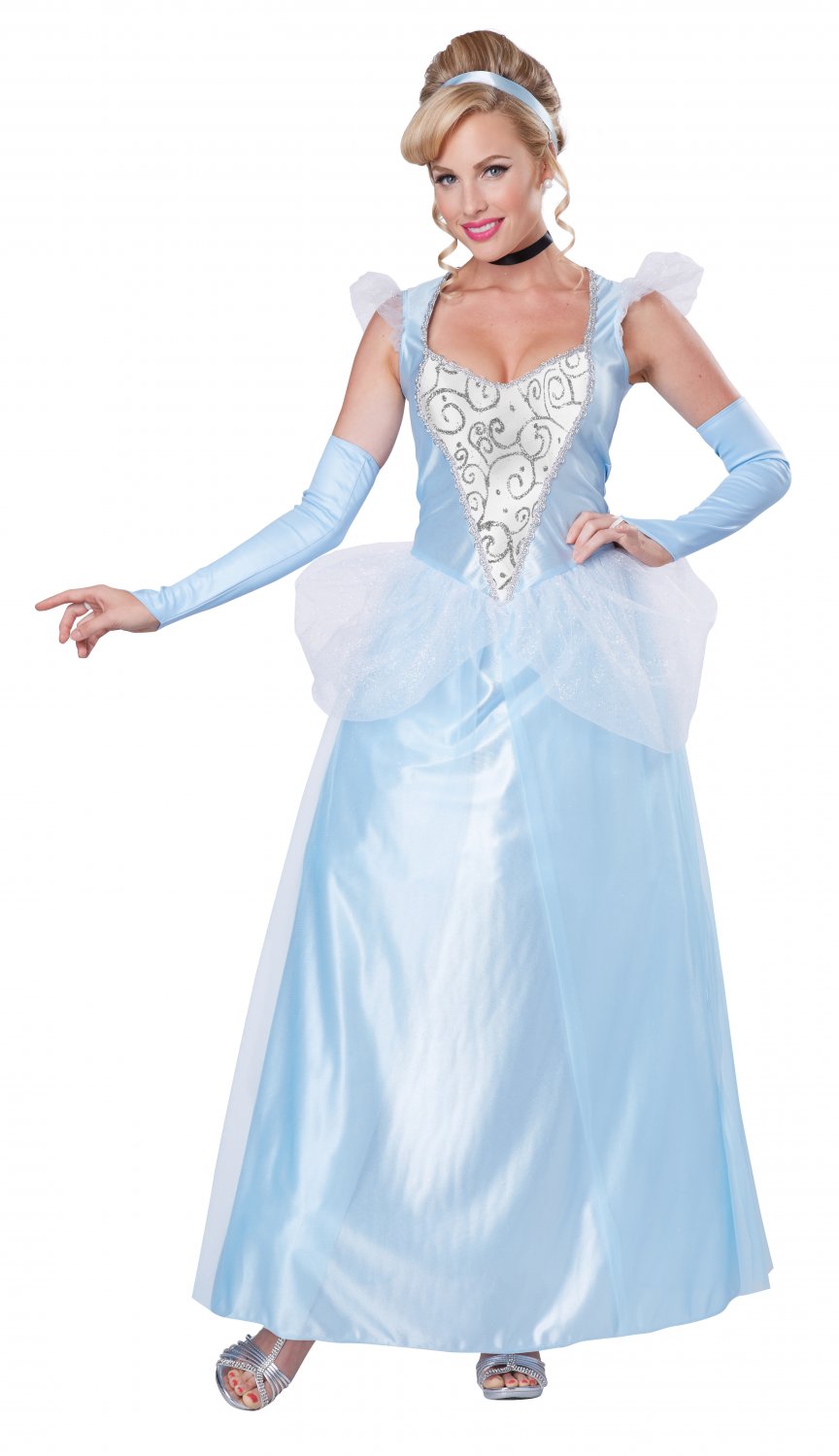 Size: X-Small #01345 Classic Cinderella Adult Costume