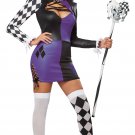 Size: X-Large #01340 Harley Quinn  Naughty Jester Clown Adult Costume