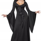 Size: Medium #01338 Deluxe Hooded Robe Gothic Witch Adult Costume