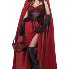 Size: X-Small #01185 Sexy Gothic Dark Red Riding Hood Adult Costume