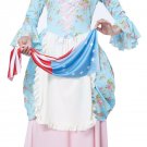 Size: Medium #01566 U.S.A. Patriotic Colonial Lady Betsy Ross Adult Costume Size: Medium #01566 U.S.A. Patriotic Colonial Lady Betsy Ross Adult Costume