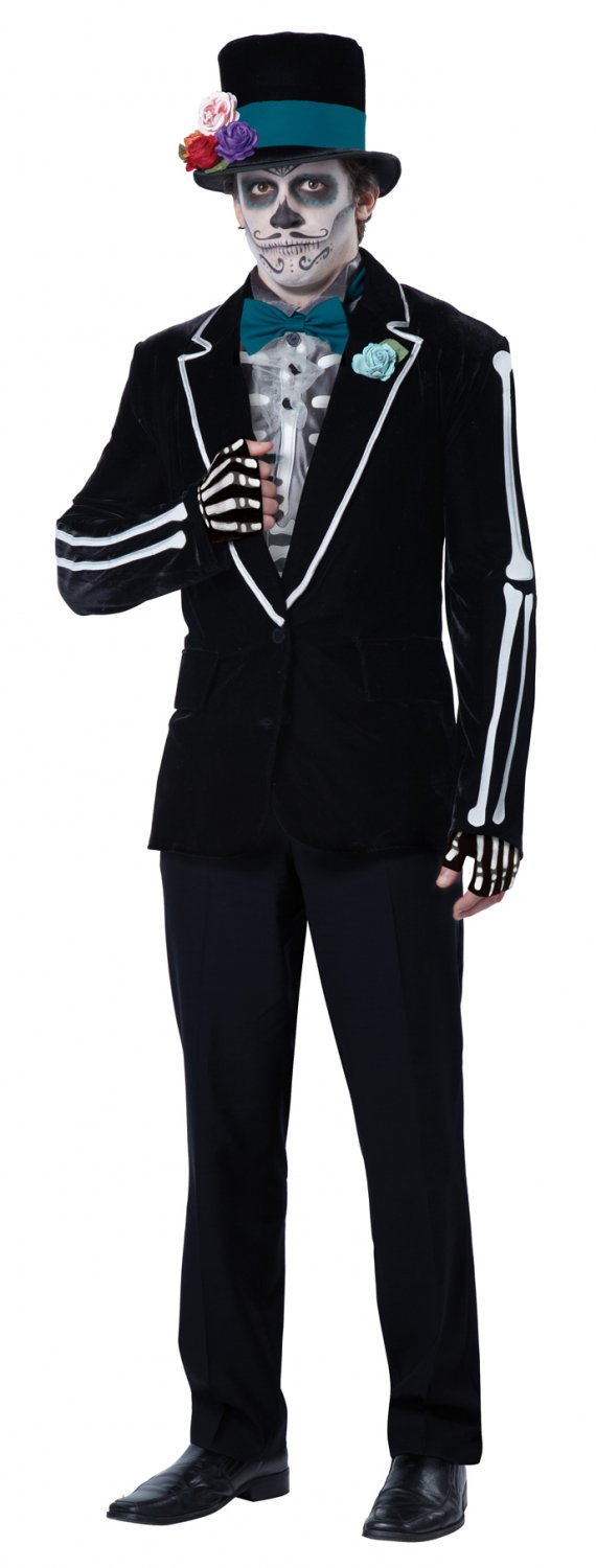 Size: X-Large #01504 Day of the Dead Groom El Novio Muerto Adult Costume