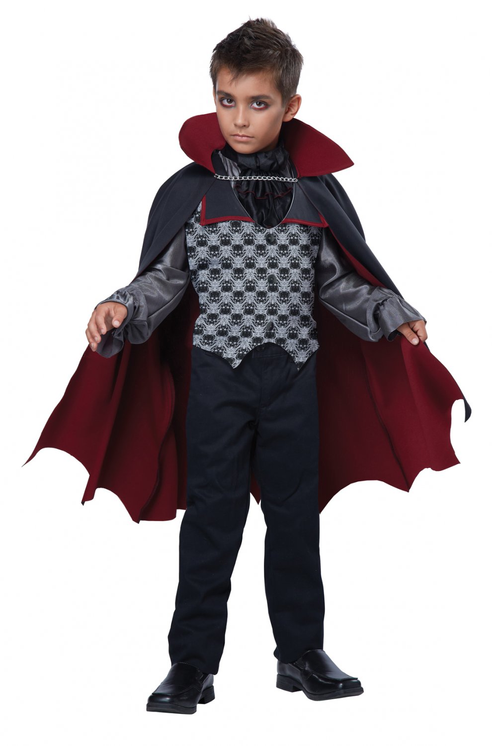 Size Large 00501 Royal Vampire Count Bloodfiend Child Costume