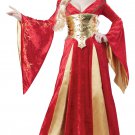 Size: X-Small #01589  Renaissance Medieval Queen Adult Costume
