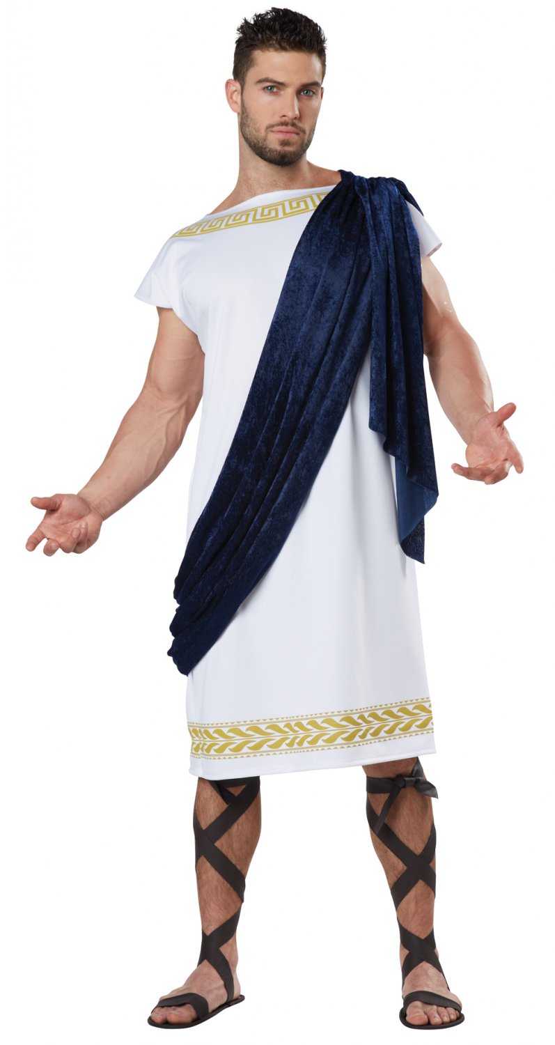 The Crown Geyoga 2 Pcs Greek Toga Costume Grecian Roman Costume And Roman Crown 661113