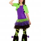 #4007S  Frankenstein Girls Furry Creature Costume Size: Small