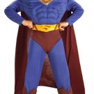 Superman Deluxe Muscle-Chest Child Costume Size: Large #881367L