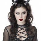 #60677 Gothic Vampire Demon Twilight Temptress Horns Adult Costume Accessory #60677 Gothic Vampire Demon Twilight Temptress Horns Adult Costume Accessory