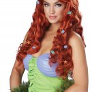 #70828 Disney Ariel Mermaid Aquatic Fantasy Adult Costume Wig
