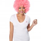 #70839 Fight Cancer Pink Afro Adult Costume Wig