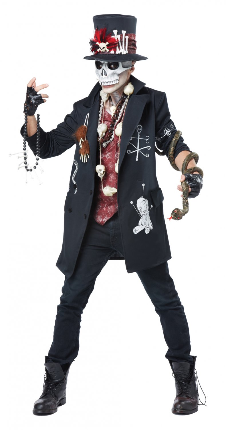 Witch Doctor Voodoo Dude Magic Adult Costume Size Medium 01401