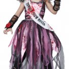 Size: X-Large #00529   Walking Dead Zombie Prom Queen Child Costume