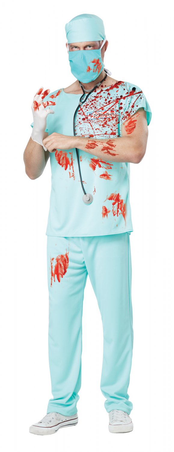 Size: X-Large #01399 Doctor Bloodbath Zombie Nurse Adult Costume