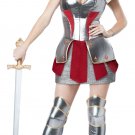 Size: Small #01250 Medieval Knight Joan of Arc / Historical Heroine Adult Costume