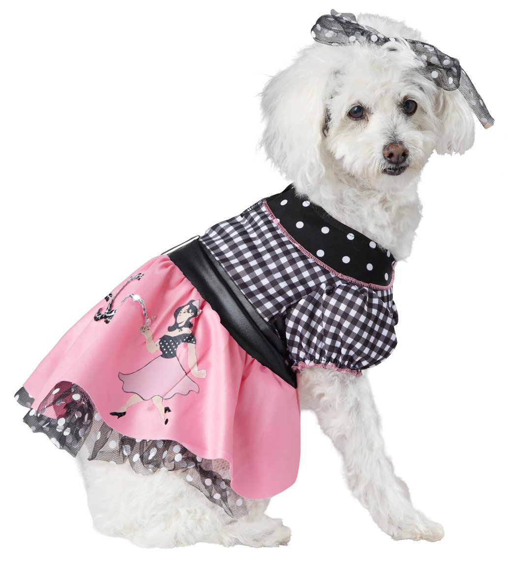 50's Poodle Pooch Skirt Pup Pet Dog Costume Size: Large #20148