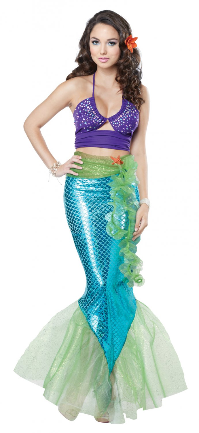 Sexy Ariel Mythic Mermaid Adult Costume Size Large