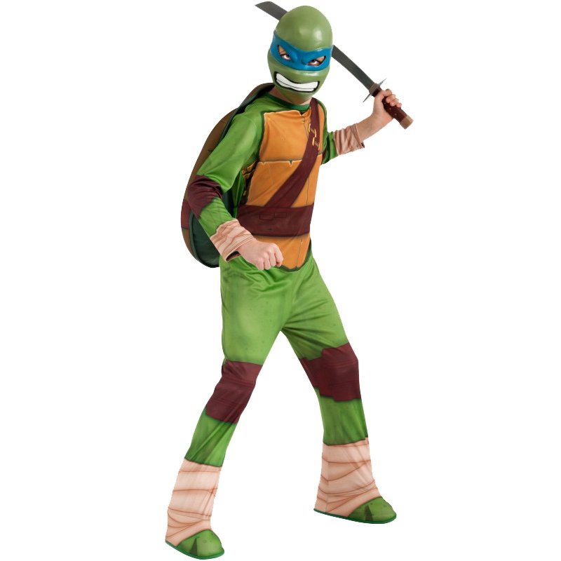 Leonardo Teenage Mutant Ninja Turtles Warrior Child Costume Size ...