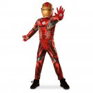 Size: 7/8 #28441M  Disney Marvel Comic Iron Man Civil War Child Costume