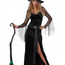Size: Large #01440 Dark Gothic Elegant Rich Witch Adult Costume