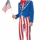Size: Medium #00629  USA America Patriotic Uncle Sam Child Costume