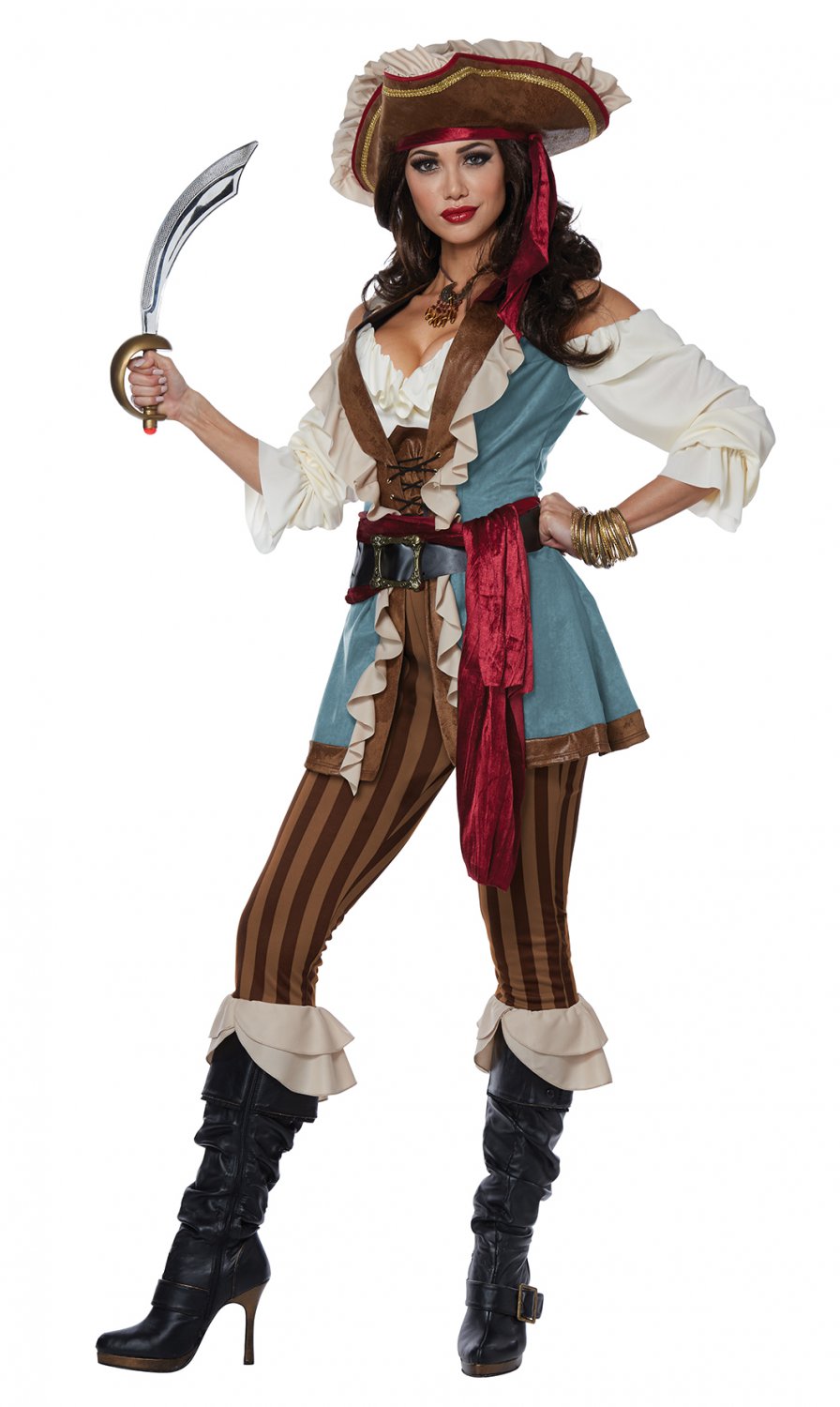 Jewel of the Sea Pirate of the Caribbean Adult Costume Size: X-Small #01486