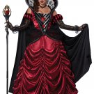 Dark Queen of Hearts Alice In Wonderland Adult Costume Size: Small #01473 Dark Queen of Hearts Alice In Wonderland Adult Costume Size: Small #01473