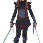 Size: Medium #00568 Samurai Stealth Fearless Ninja Girl Child Costume