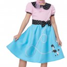 Size: Small #00626 Sandy Grease 50's Sock Hop Dress Child Costume Size: Small #00626 Sandy Grease 50's Sock Hop Dress Child Costume