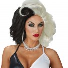 #70882 Disney Cruella De Vil 101 Dalmatian Cruel Diva Costume Accessory Wig
