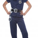 Size: Medium #00545 Cute Cop Sheriff Deputy Police Officer Child Costume