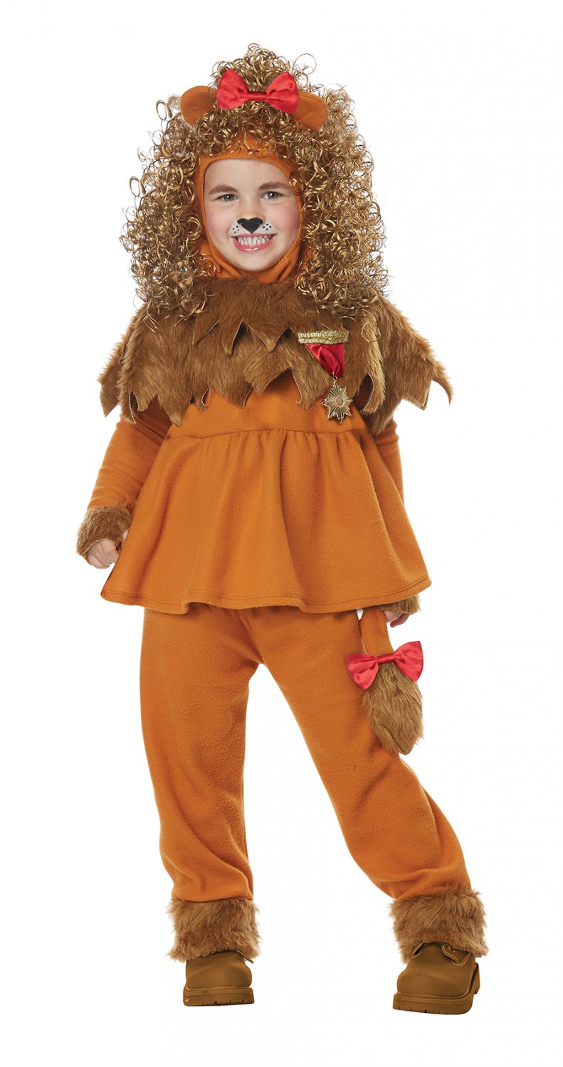 Size: Large #00183 Wizard of Oz Courageous Lion Toddler Child Costume