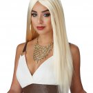 #70876 Spartan Greek Demigoddess Queen Blonde Costume Accessory Wig