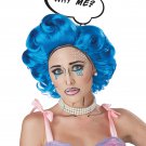 #70899 Rock and Roll Cosplay 50's Pop Art Girl Blue Costume Accessory Wig #70899 Rock and Roll Cosplay 50's Pop Art Girl Blue Costume Accessory Wig