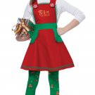 Size: Large/X-Large #00587 Christmas Festive Elf In Charge Santa Claus Workshop Child Costume