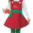 #00175 Elf In Charge Workshop Christmas Santa Claus Toddler Child Costume