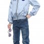 Size: Large #00549 NASA Flight Jacket U.S.A. Spaceship Galaxy Child Costume