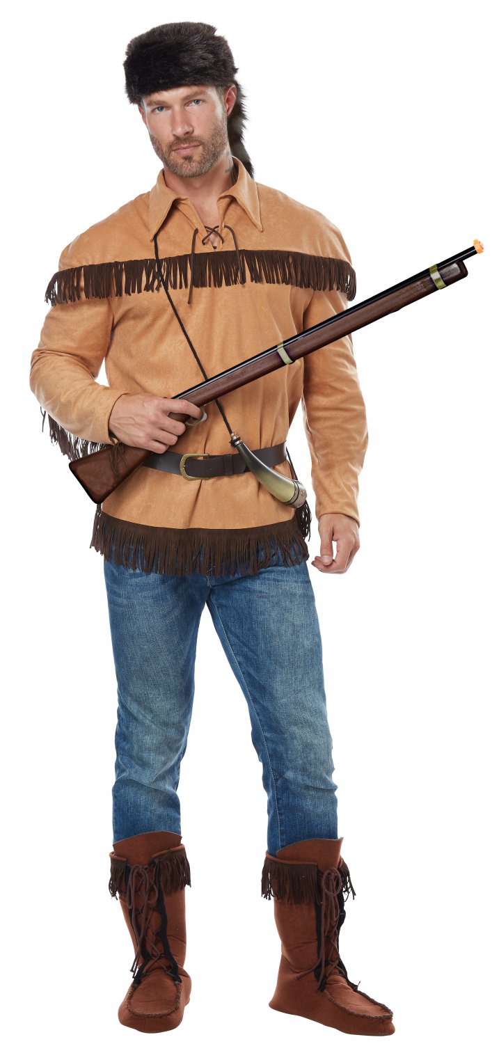 Size XLarge 01527 Davy Crockett Western Frontier Man 1800's Adult