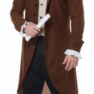 Size: Large # 01544 Benjamin Franklin Patriotic 1700's Colonial American Adult Costume Size: Large # 01544 Benjamin Franklin Patriotic 1700's Colonial American Adult Costume